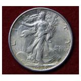 1934 Walking Liberty Silver Half Dollar