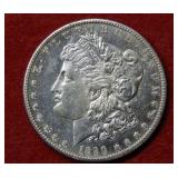 1890 S Morgan Silver Dollar