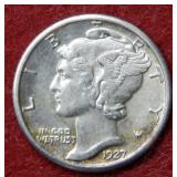 1927 Mercury Silver Dime