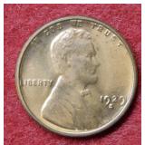 1929 S Lincoln Wheat Cent