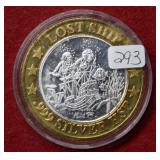Silver Center "Lost Ship Norwegian Cruise" Medal