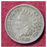 1862 Indian Head Cent - Copper Nickel