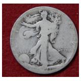 1921 D Walking Liberty Silver Half