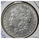 1885 Morgan Silver Dollar