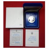 1985 Reagan Inaugural .999 Fine Silver Medal