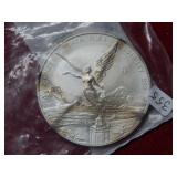 2019 Mexico 2oz Silver Libertad Coin