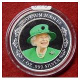 2022 Niue 1oz .999 Silver "Jubilee" $2 Coin