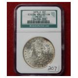 1879 S Morgan Dollar /Binion Collection NGC MS65