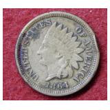 1864 Indian Head Cent - Copper Nickel