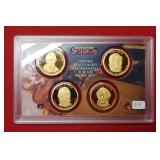 US President $1 Proof Set - includes Harrison