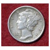 1925 D Mercury Silver Dime