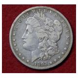 1893 S Morgan Silver Dollar Coin