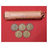 Roll of 1909 Lincoln Wheat Cents