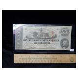 April 6th 1863 $20 CSA Note