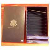 2001 & 2002 US Proof Sets with free box