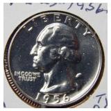 1956 Washington Silver Quarter