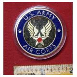 B 17 Bomber - US Army Air Corp Challenge Medal