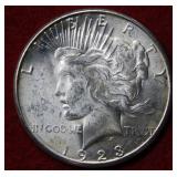 1923 S Peace Silver Dollar Coin