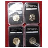 1979-1980-1981-1999 Susan B Anthony Dollars