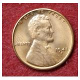 1941 S Lincoln Wheat Cent