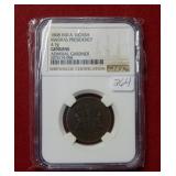 1808 India Cash NGC Genuine - Admiral Gardner