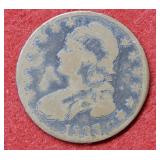 1833 Bust Half Silver Coin