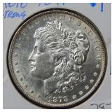 1878 Morgan Silver Dollar - 7/8 Tail Feathers
