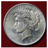 1926 D Peace Silver Dollar
