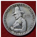 1920 Pilgrim Silver Commemorative Half