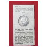 1883 O Morgan Silver Dollar