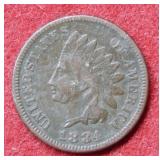 1884 Indian Head Cent