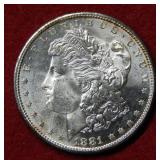 1881 S Morgan Silver Dollar Coin