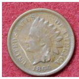 1864 Indian Head Cent - bronze