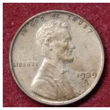 1939 D Lincoln Wheat Cent