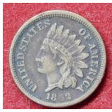 1862 Indian Head Cent - Dark Copper Nickel