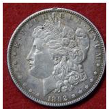 1892 Morgan Silver Dollar