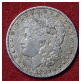 1897 O Morgan Silver Dollar Coin