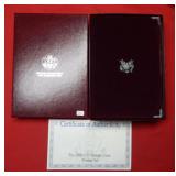 1992 US Prestige Set with Baseball Silver Dollar