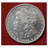1903 Morgan Silver Dollar Coin
