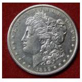 1899 Morgan Silver Dollar Coin