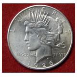 1926 D Peace Silver Dollar Coin