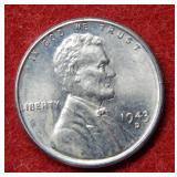 1943 D Steel Lincoln Wheat Cent