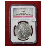 1904 O Morgan Silver Dollar NGC MS64