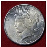 1923 S Peace Silver Dollar Coin