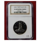 2003 P First Flight Comm Half NGC PF69 Ultra Cameo