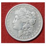 1904 S Morgan Silver Dollar Coin