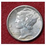 1930 Mercury Silver Dime