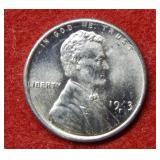 1943 S Steel Lincoln Wheat Cent