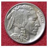 1938 D Buffalo Nickel
