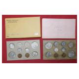 1957 Silver US Mint Set in Private Cardboard